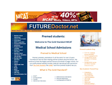 Tablet Screenshot of futuredoctor.net